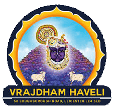 Vrajdham Haveli emblem